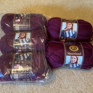 Lion Brand Heartland yarn